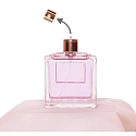 Pressit Parfüm nachfüllbarer Zerstäuber metallisch rosa 4 ml