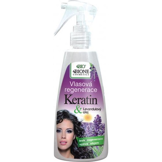 Bione Cosmetics Keratin & Lavendel Haarregeneration für alle Haartypen 260 ml