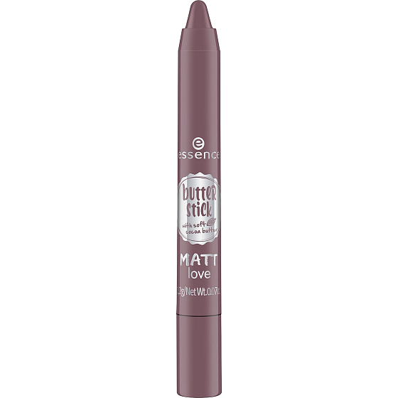 Essence Butter Stick Matt Love Lippenfarbe 03 Gefrorener Zucker 2,2 g