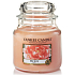 Yankee Candle Peony - Duftkerze mit Pfingstrose Klassisches mittleres Glas 411 g