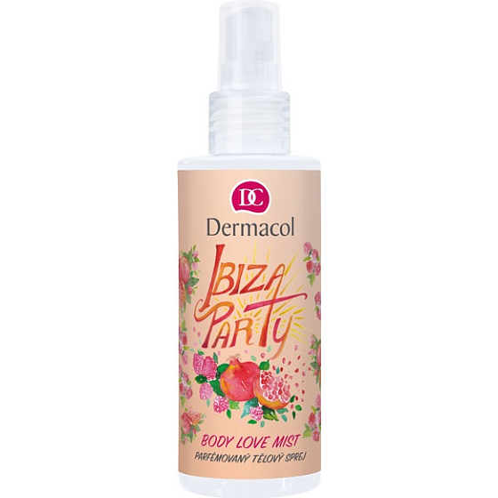 Dermacol Love Mist Ibiza Party parfümiertes Körperspray für Frauen 150 ml
