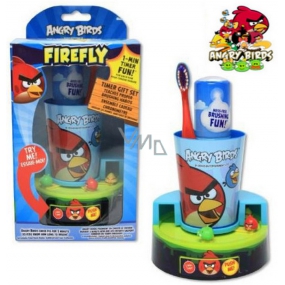 Angry Birds Zahnpasta für Kinder 45 ml + Zahnbürste + Timer 2.Mindest.- Zahnreinigungszeit, Geschenkset
