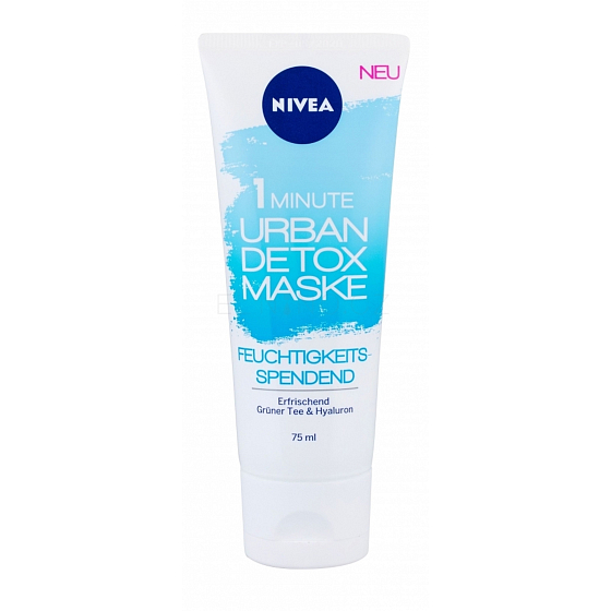 Nivea Urban Skin Detox 1-minütige Feuchtigkeitsmaske mit grünem Tee 75 ml