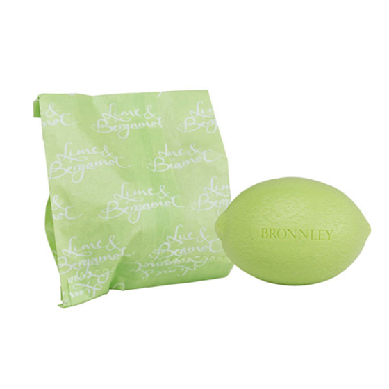 Bronnley Lime und Bergamotte Luxus-Toilettenseife dreimal fein gemahlen 100 g