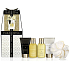 Baylis & Harding Mandarin und Grapefruit Duschgel 100 ml + Duschcreme 100 ml + Bodylotion 50 ml + Handcreme 50 ml + Badekristalle 25 g + Massageschwamm, Kosmetikset