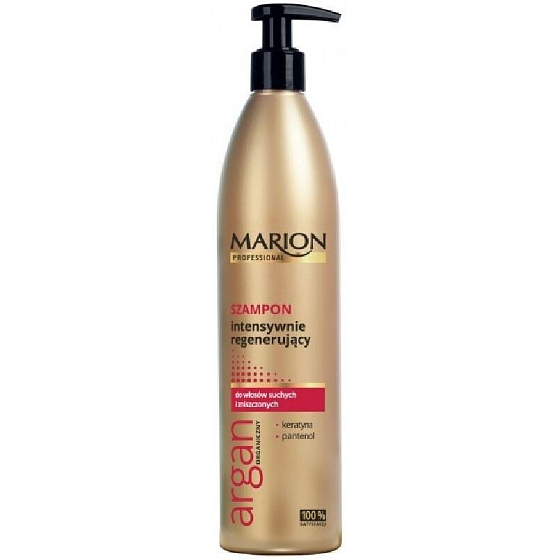 Marion Professional Intensive Regeneration Arganöl regenerierendes Shampoo für trockenes und geschädigtes Haar 400 g