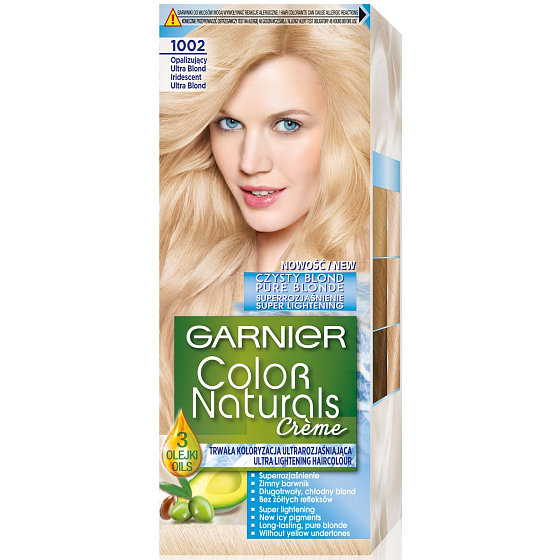Garnier Color Naturals Créme Haarfarbe 1002 Rainbow ultra blond