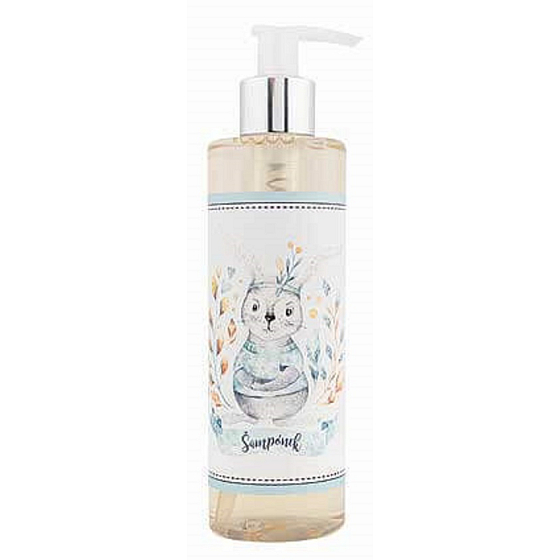 Bohemia Gifts Baby Grüner Tee Haar- und Körpershampoo für Jungen 0 - 3 Jahre 250 ml