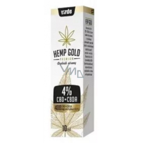 Virde Hanf Gold 4% CBD / CBDA Hanföl, Nahrungsergänzungsmittel 10 ml