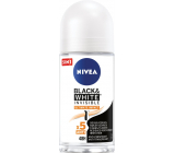 Nivea Black & White Unsichtbarer Ultimate Impact Ball Antitranspirant Deodorant Roll-On für Frauen 50 ml