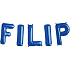 Albi Aufblasbarer Name Filip 49 cm