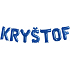 Albi Aufblasbarer Name Kryštof 49 cm