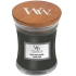 WoodWick Black Peppercorn - Duftkerze aus schwarzem Pfefferkorn mit Holzdocht und Deckelglas klein 85 g