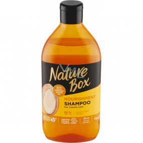 Nature Box Arganöl Pflegendes Haarshampoo mit 100% kaltgepresstem Arganöl, geeignet für Veganer 385 ml