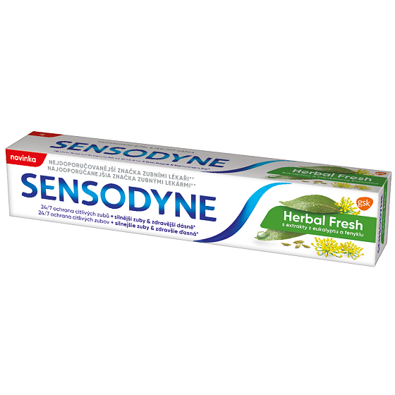 Sensodyne Herbal Fresh Zahnpasta zum Schutz empfindlicher Zähne 75 ml