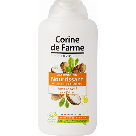 Corine de Farme Sheabutter Shampoo für trockenes Haar 500 ml