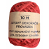 Albi Jute Zierschnur Rot 10 m