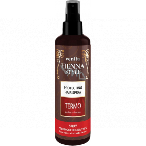 Venita Henna Style Haarspray mit Hitzeschutz bis zu 250°C 200 ml