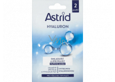 Astrid Hyaluron verjüngende und straffende Gesichtsmaske mit Hyaluronsäure für alle Hauttypen 2 x 8 ml