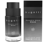 Bugatti Dynamic Move Black Eau de Toilette für Männer 100 ml
