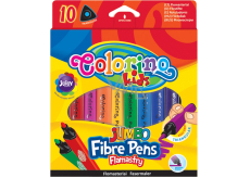 Colorino Jumbo Dreieckige Marker 10 Farben