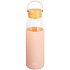 Albi Glasflasche Silikon - orange 500 ml