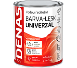 DENAS UNIVERZÁL-LESK Decklack für Holz, Metall und Beton, 0110 hellgrau, 700 g