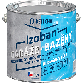 Detecha Izoban Farbe für Beton, blau, 2 kg