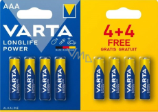 Varta High Energy, baterie AAA, alkalické, 8 ks