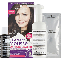 Palette Mousse Color schwarzbraun 3-0, 35 ml