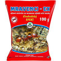 Mravenci EX prášek nástraha na mravence, 100 g
