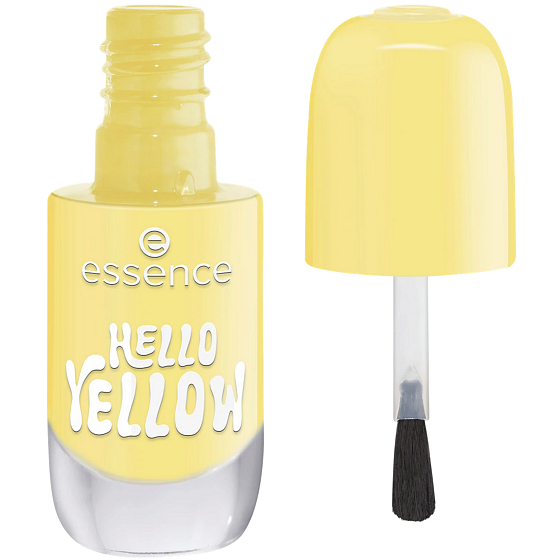 Essence Lack auf Nägeln Gel Nail Colour 41 Hello Yellow, 8 ml