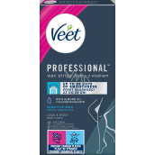 Veet A Vitamin E und Mandelöl Wachsstrips für empfindliche Haut 12 Stück