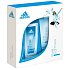 Adidas Pure Lightness parfümiertes Deodorantglas für Frauen 75 ml + Duschgel 200 ml, Geschenkset
