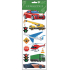 Aufkleber Verkehrsmittel rotes Auto 34,5 x 12,5 cm