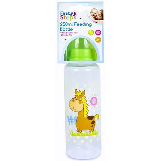 Erste Schritte Farm 0+ Babyflasche Reitstock 250 ml