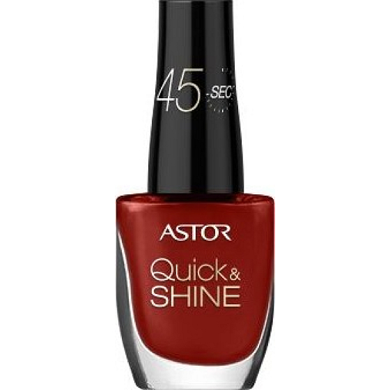 Astor Quick & Shine Nagellack Nagellack 626 Cherry Clafoutis 8 ml