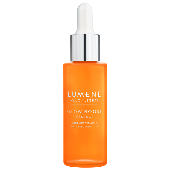 Lumene Glow Boost Vitamin C Hyaluronsäure Aufhellende Essenz mit Vitamin C und Hyaluronsäure 30 ml