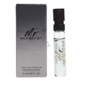 Mr. Burberry Burberry Eau de Parfum parfümiertes Wasser für Männer 2 ml mit Spray, Fläschchen