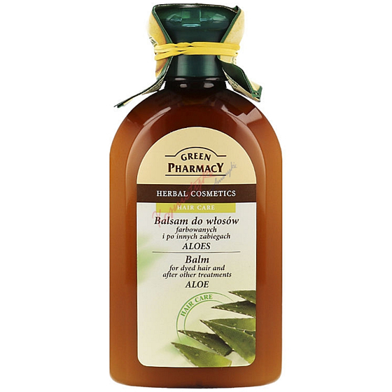 Grüne Apotheke Aloe Vera Balsam für gefärbtes Haar 300 ml