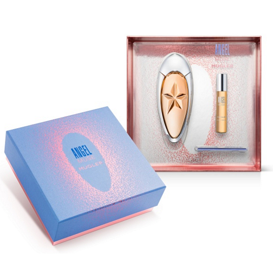 Thierry Mugler Angel Muse parfümiertes Wasser für Frauen 50 ml + parfümiertes Wasser 9 ml, Geschenkset