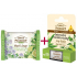 Green Pharmacy Aloe Vera und Limette Lippenbalsam 2 x 3,6 g + Eisenkraut und Limette mit Olivenöl Toilettenseife 100 g, Kosmetikset