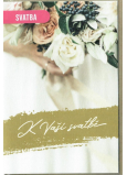 Nekupto Hochzeitskarte 115 x 170 mm G 21 3450 J.