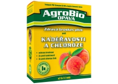 AgroBio Gesunder Pfirsich Plus Champion 50 WG 2 x 20 g + Harmonie Eisen 30 ml zur Behandlung von Pfirsichen gegen Eisstockschießen und Blattchlorose, Set aus zwei Produkten