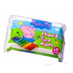 Jelly Works Peppa Pig - Pepa Piglet Feuchttücher 10 Stück