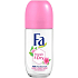 Fa Fresh & Dry Pfingstrosen Sorbet Duft 48 Ball Antitranspirant Deodorant Roll-On für Frauen 50 ml