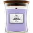 WoodWick Lavender Spa - Duftkerze Lavendelbad mit Holzdocht und Deckel Glas mittel 275 g