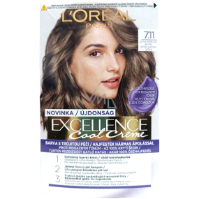 Loreal Paris Excellence Cool Creme Haarfarbe 7.11 Ultra Aschblond Loreal Paris Excellence Cool Creme Haarfarbe 7.11 Ultra Aschblond