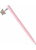 Albi Kugelschreiber mit Fliege rosa 14 cm