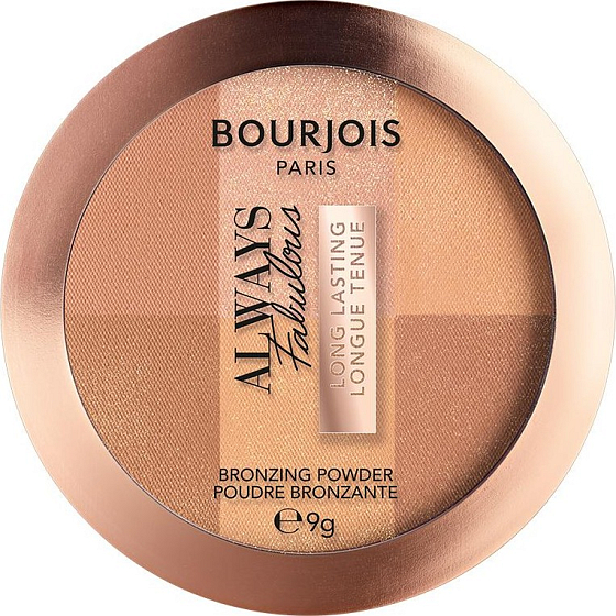 Bourjois Always Fabulous Bronzing Powder 001 Medium 9 g